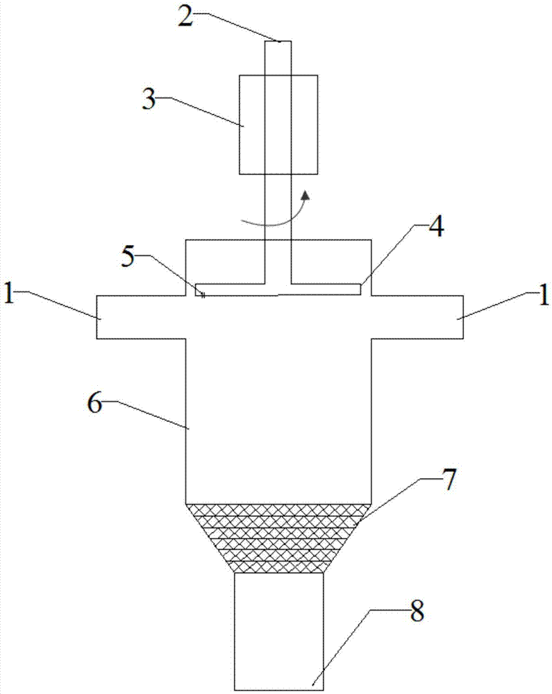 High-efficiency safe method for mixing oxygen and combustible gas