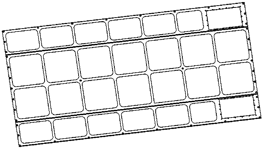 Accurate machining method for complex thin-wall variable-thickness large covering cap