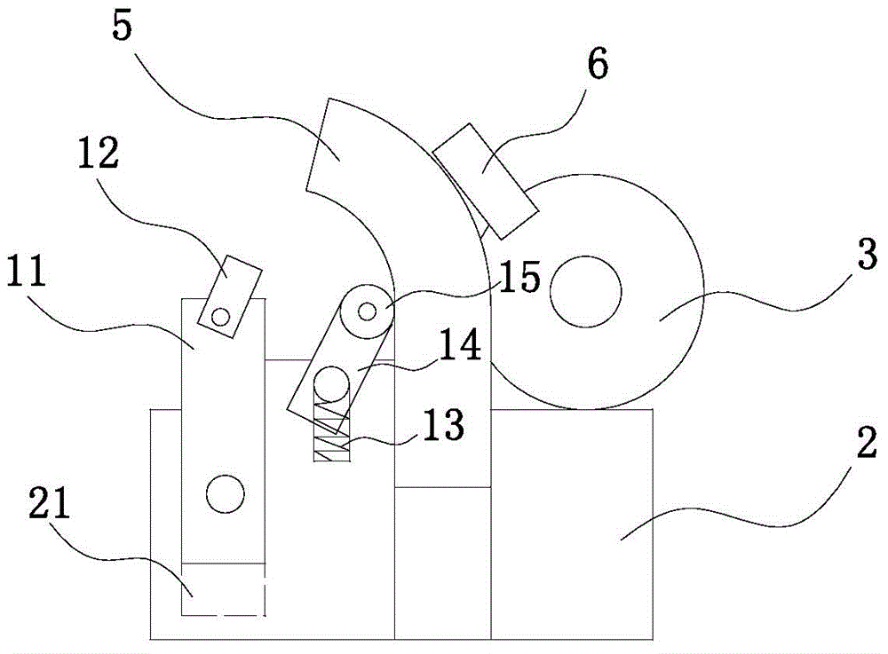 Sheet metal bending device based on feedback detection and rolling bending