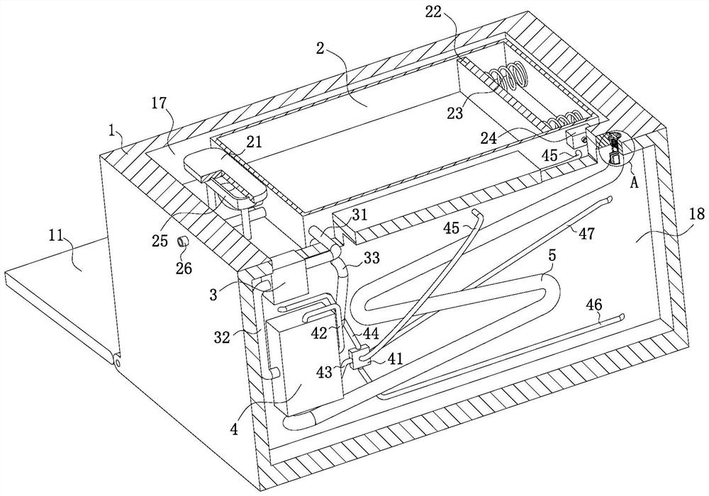 Integrated food steaming oven