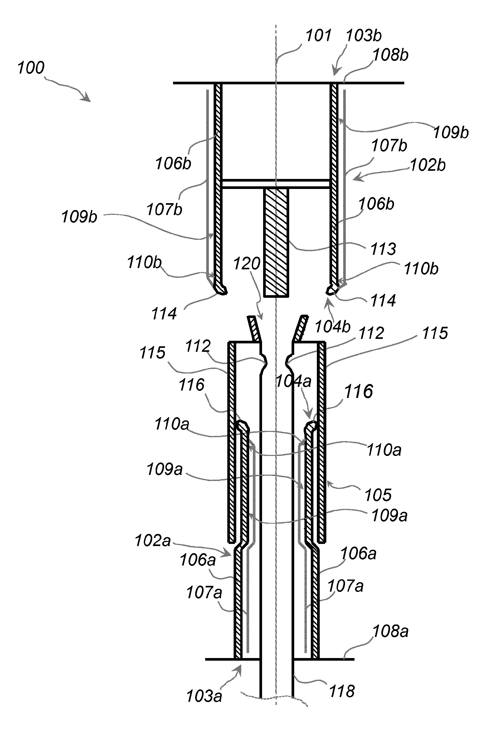 Dual Current Path For High Rated Currents