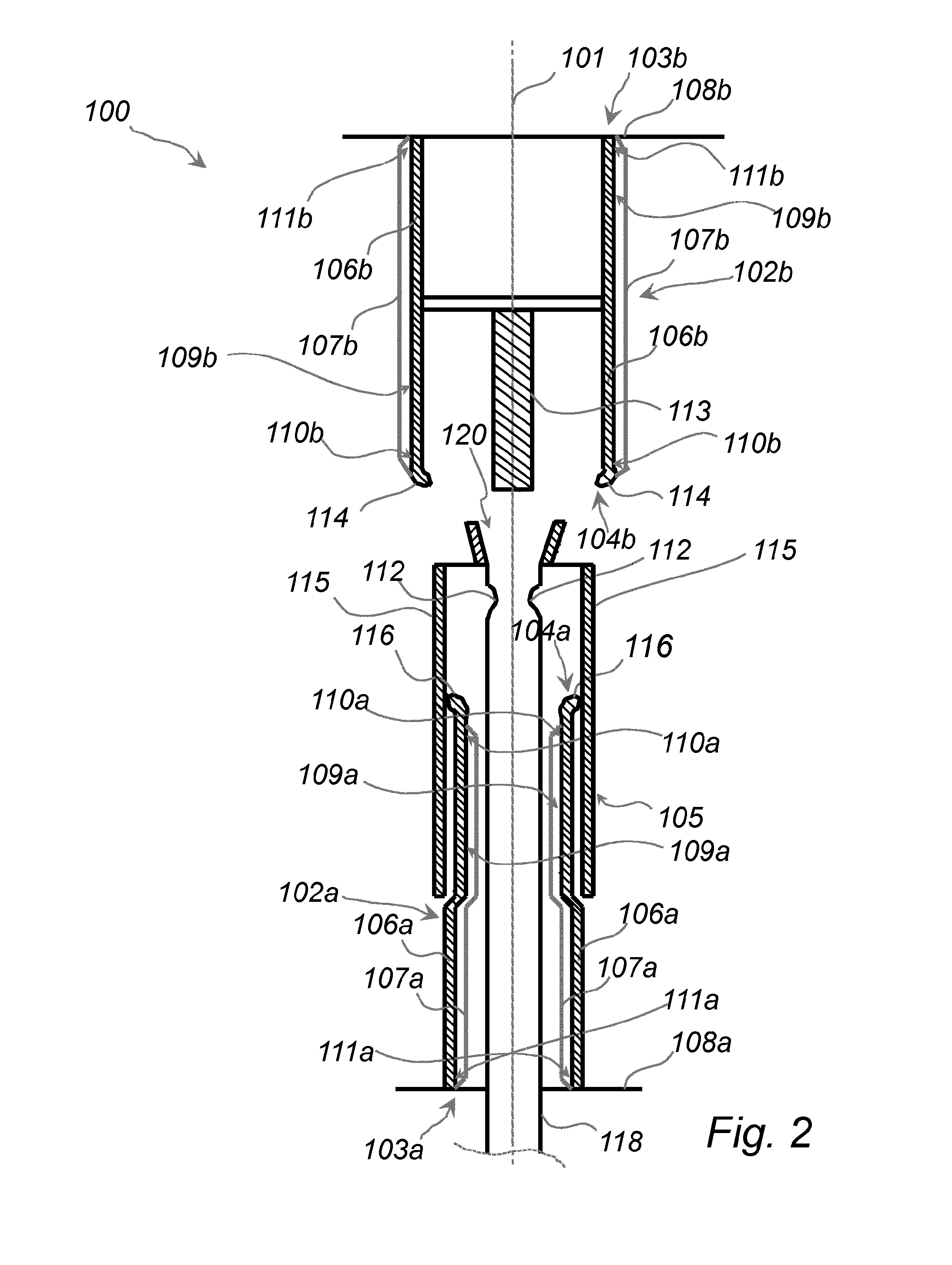 Dual Current Path For High Rated Currents