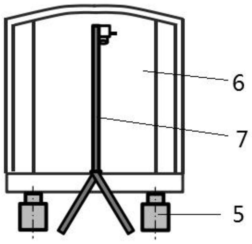 Floor rubber pad thickness analysis method and system suitable for metro vehicles