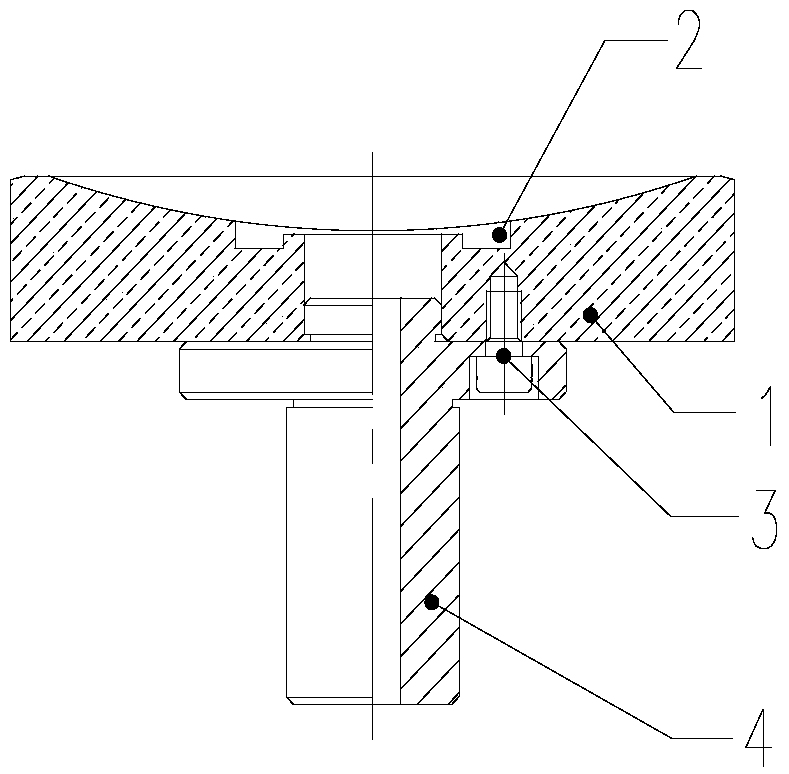 Multifunctional numerical-control spherical optical element milling and grinding tool