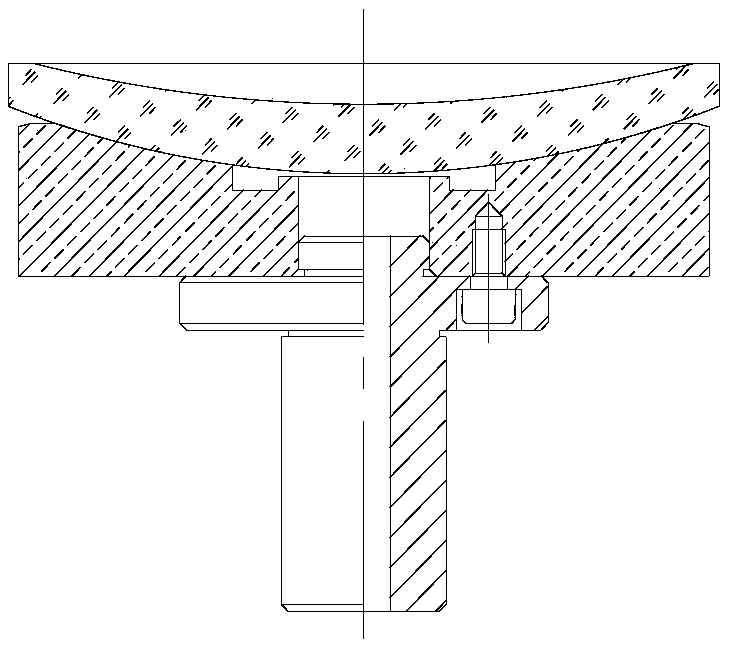 Multifunctional numerical-control spherical optical element milling and grinding tool