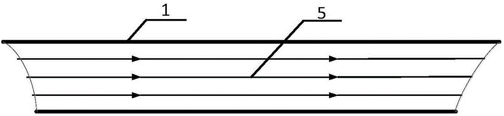 Thick-wall steel tube internal crack detection method based on surface magnetic conductivity differential measurement