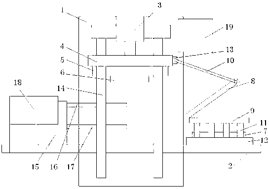 Hot molding machine