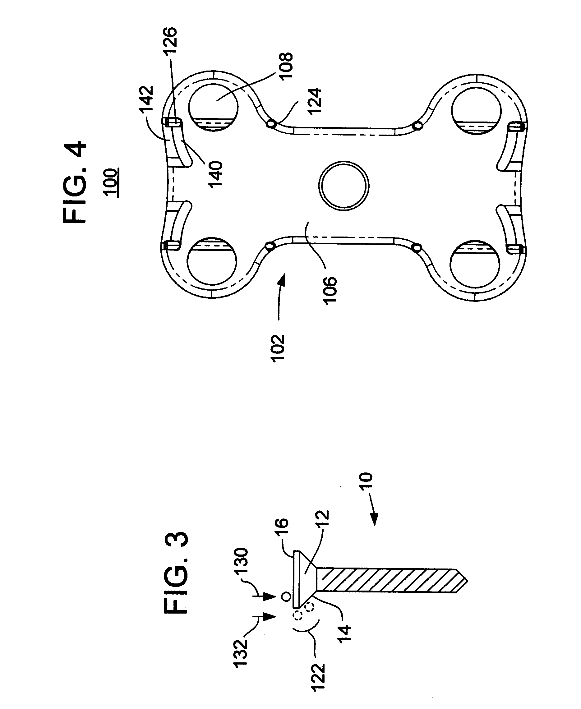 Methods and apparatus for providing a retainer for a bone stabilization device