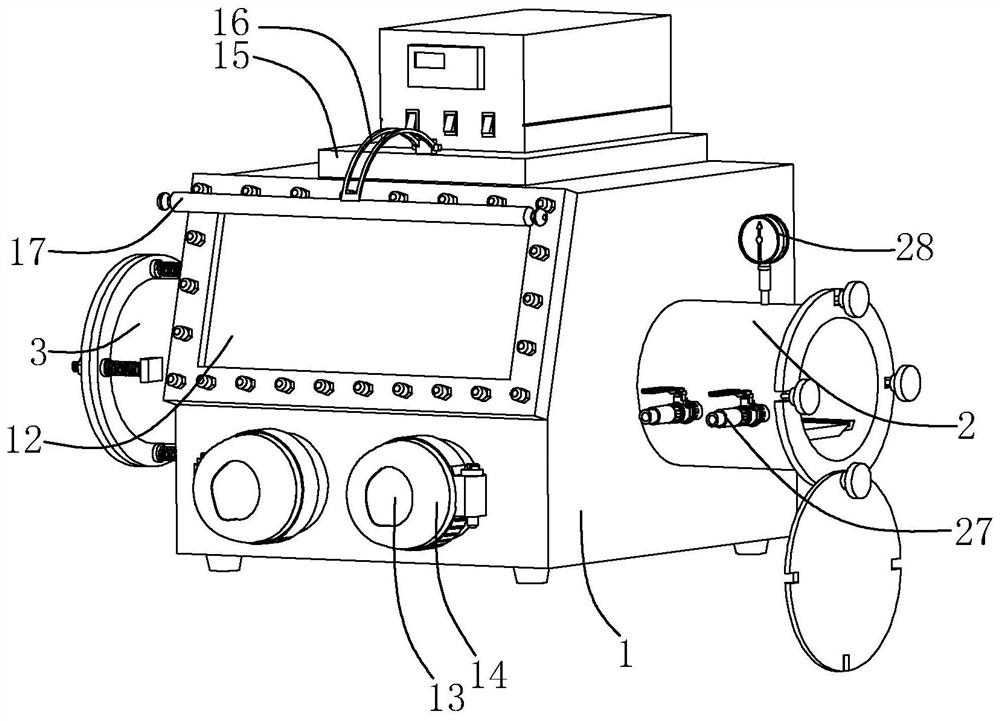 Totally-enclosed battery dismounting equipment and method thereof