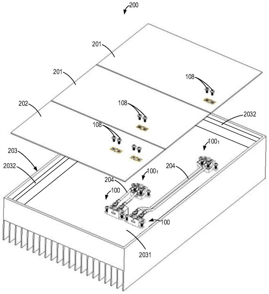 Terminal blocks and corresponding electronics