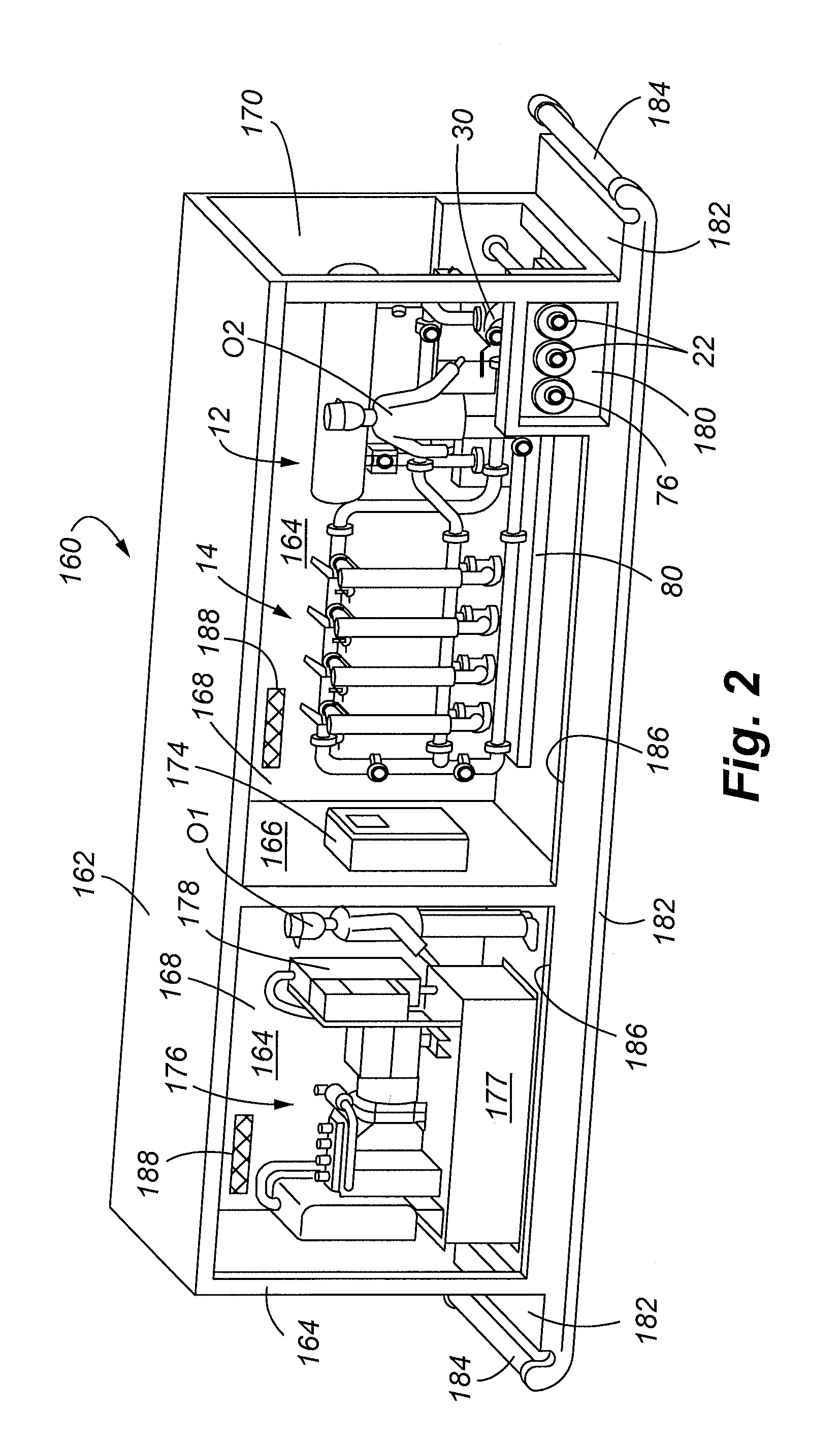 Integrated fluid filtration and recirculation system and method