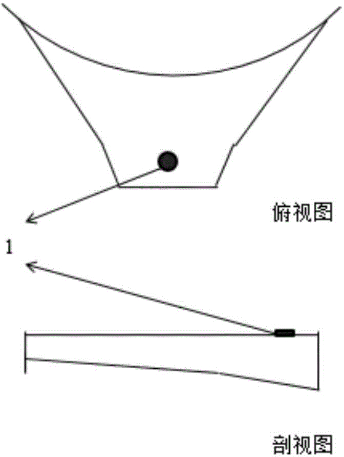 Injection molding production method of transparent product with thick-walled curved surface structure