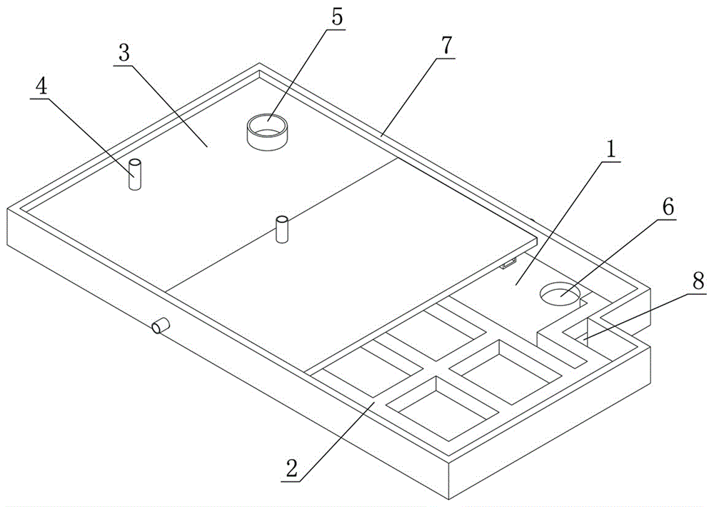 Waterproof undercarriage for bathroom