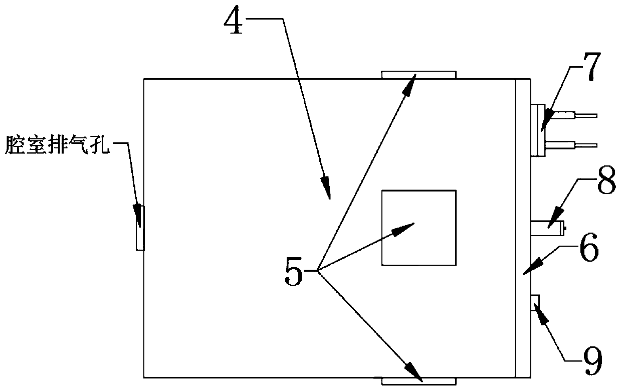 An experimental system for testing the spectral characteristics of samples under electron beam excitation