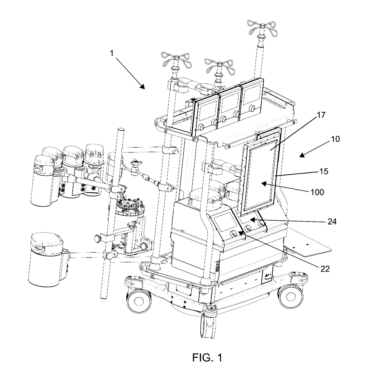 User interface system for a medical device