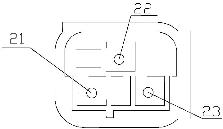 A car rear insurance wiring harness