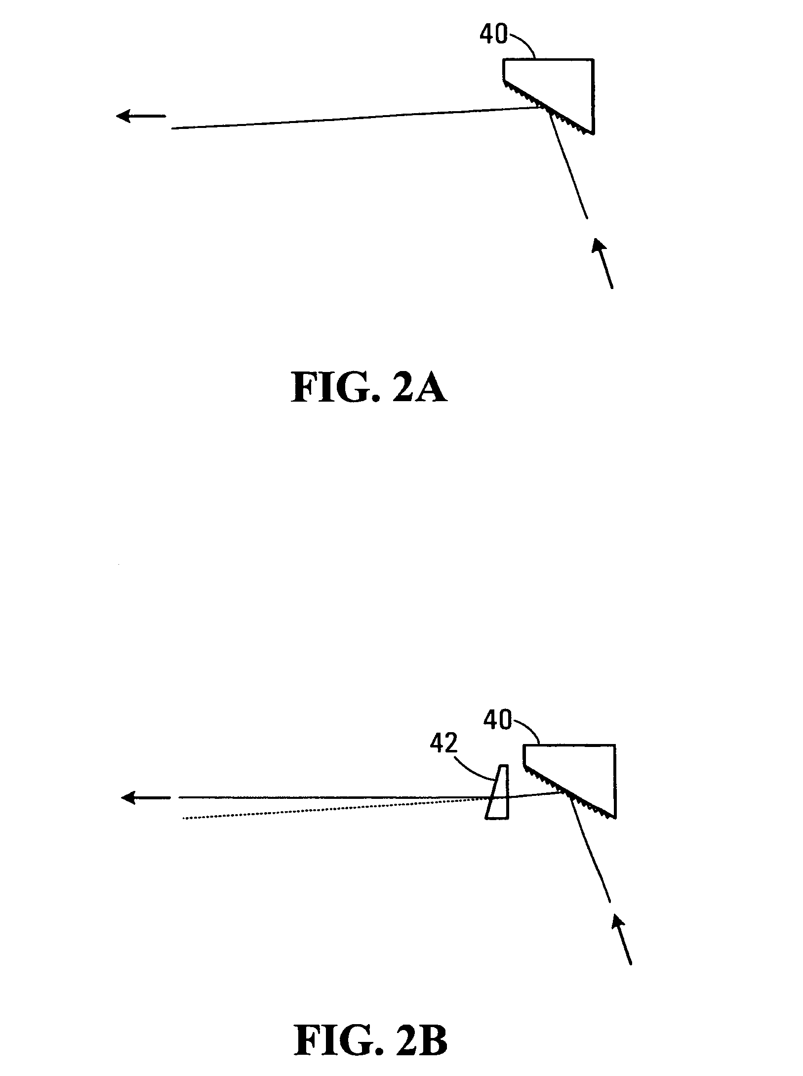 Optical compensator array for dispersive element arrays