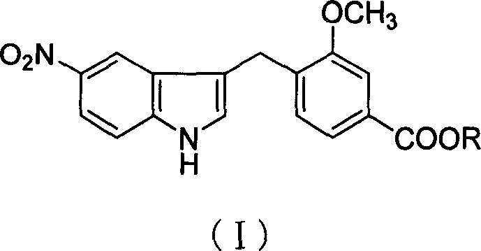 Method for preparing zafirlukast important intermediate