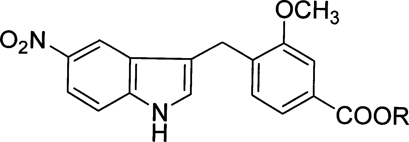 Method for preparing zafirlukast important intermediate