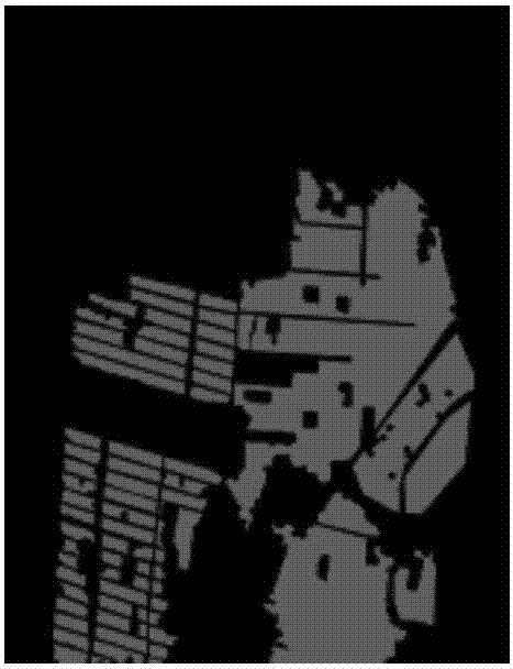 Polarity SAR target detection method based on FCN-CRF master-slave network