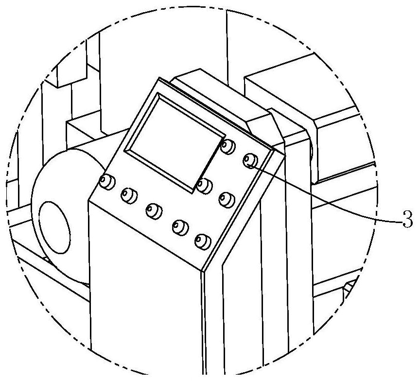 Automatic steel coil conveying and storing device and working method