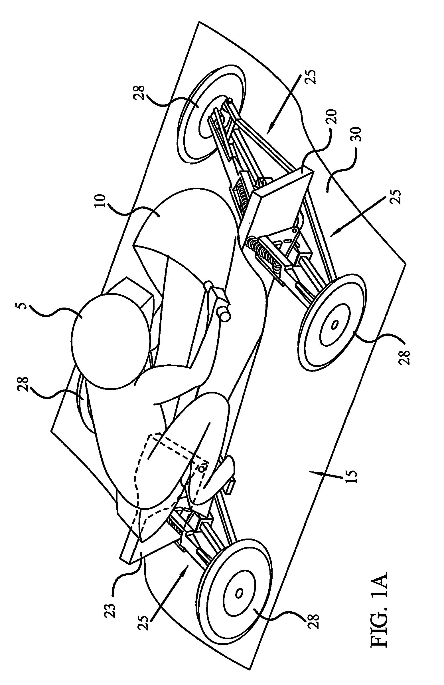 Vehicle lean and alignment control system