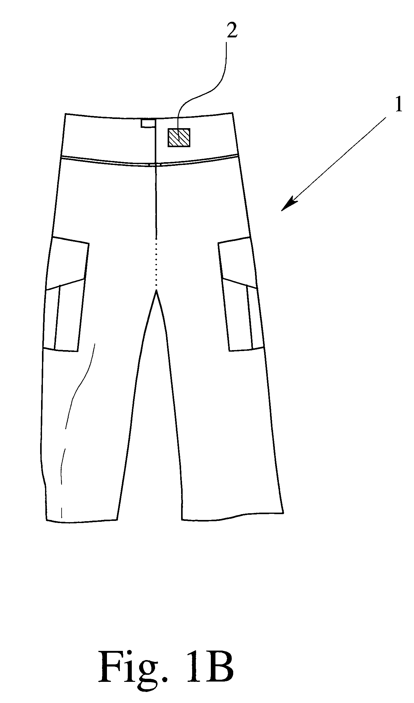 Functional apparel item, in particular NBC protective apparel with integrated measuring appliance