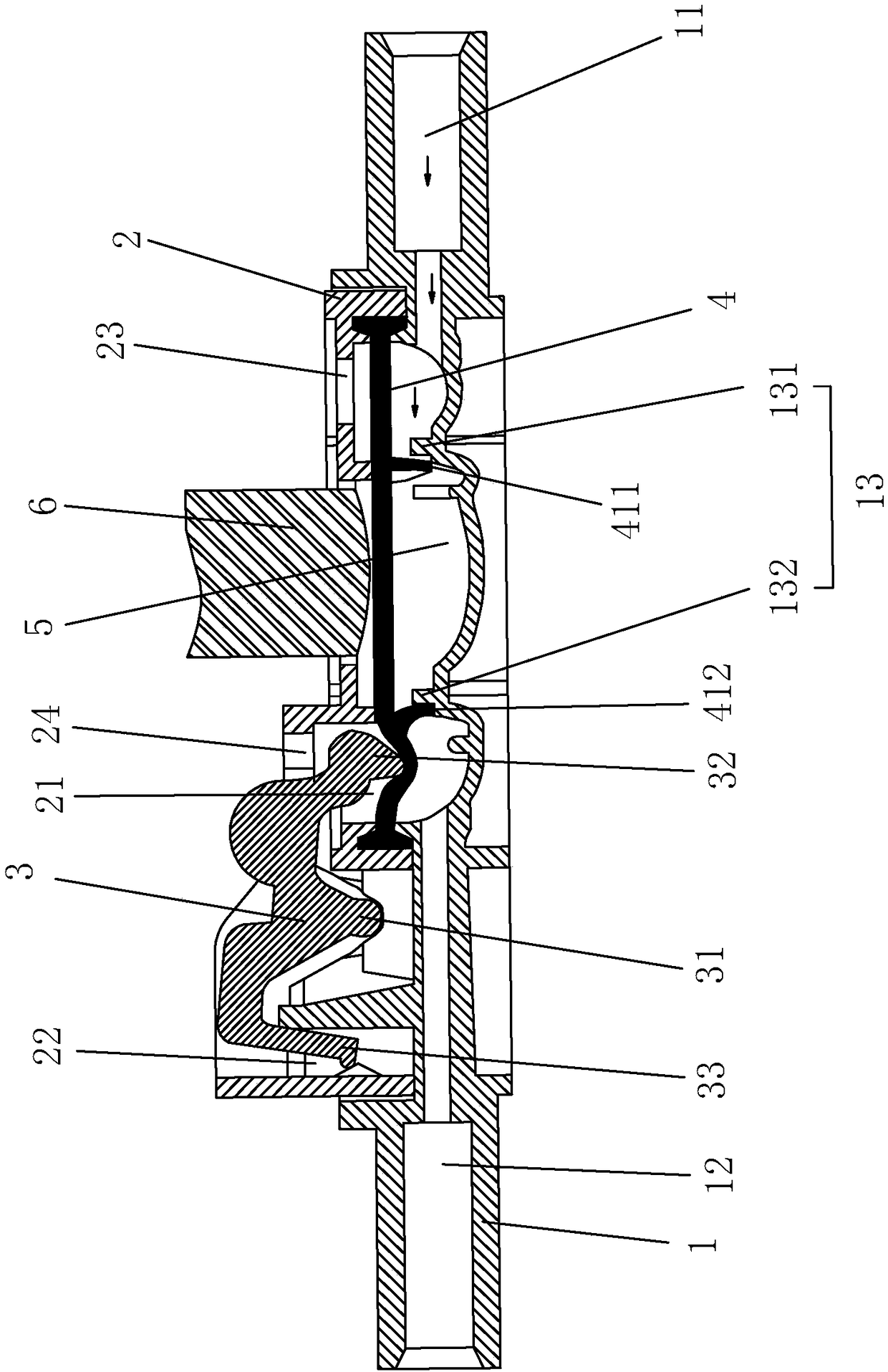 Special liquid feeding driving device for infusion pump