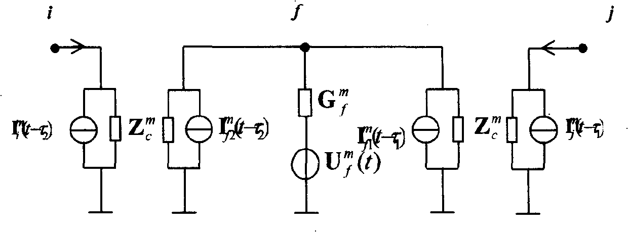 Cable-aerial mixed line fault travelling wave ranging method