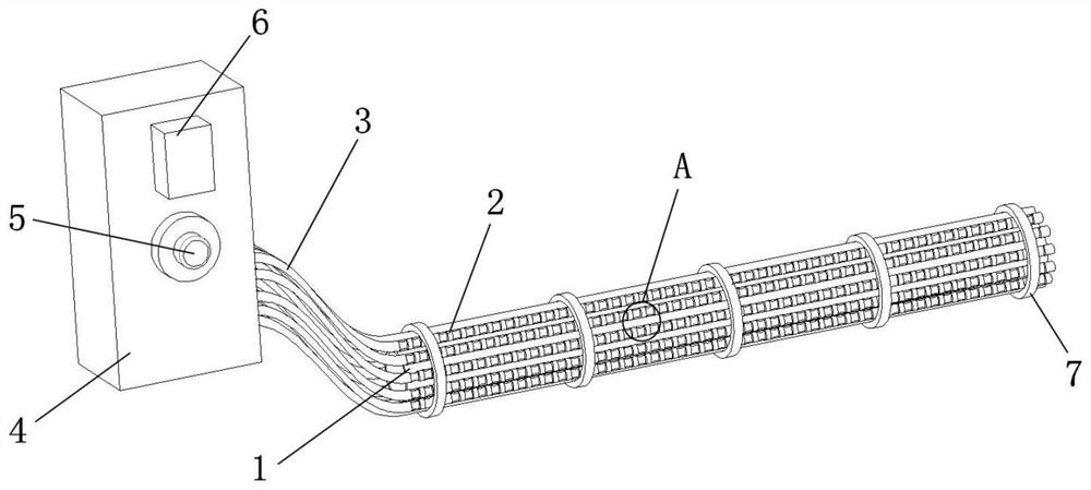 An intelligent device for changing the concentration and distribution of light and its application method