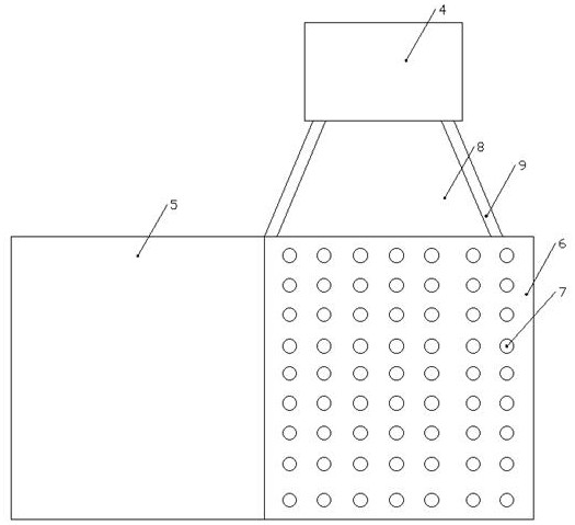 Crawler-type ultrasonic cleaning system for double-clamping hoops