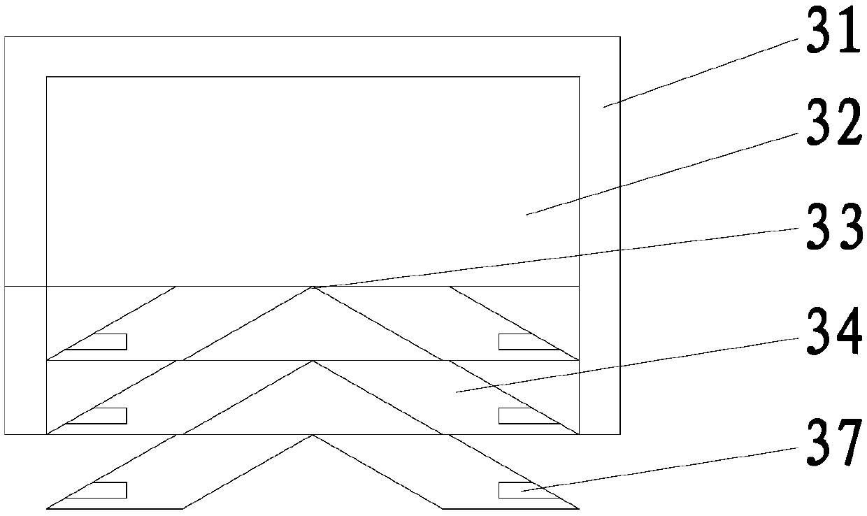 A metal removal device for waste plastic processing