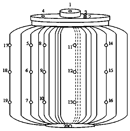 Method for processing vibration signal on surface of oil tank of power transformer