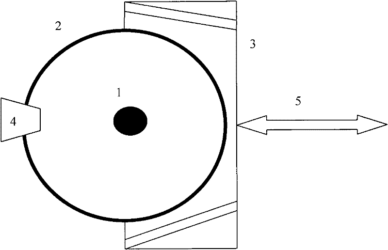 Infrared measurement based system and method thereof for determining relative state of inner satellite