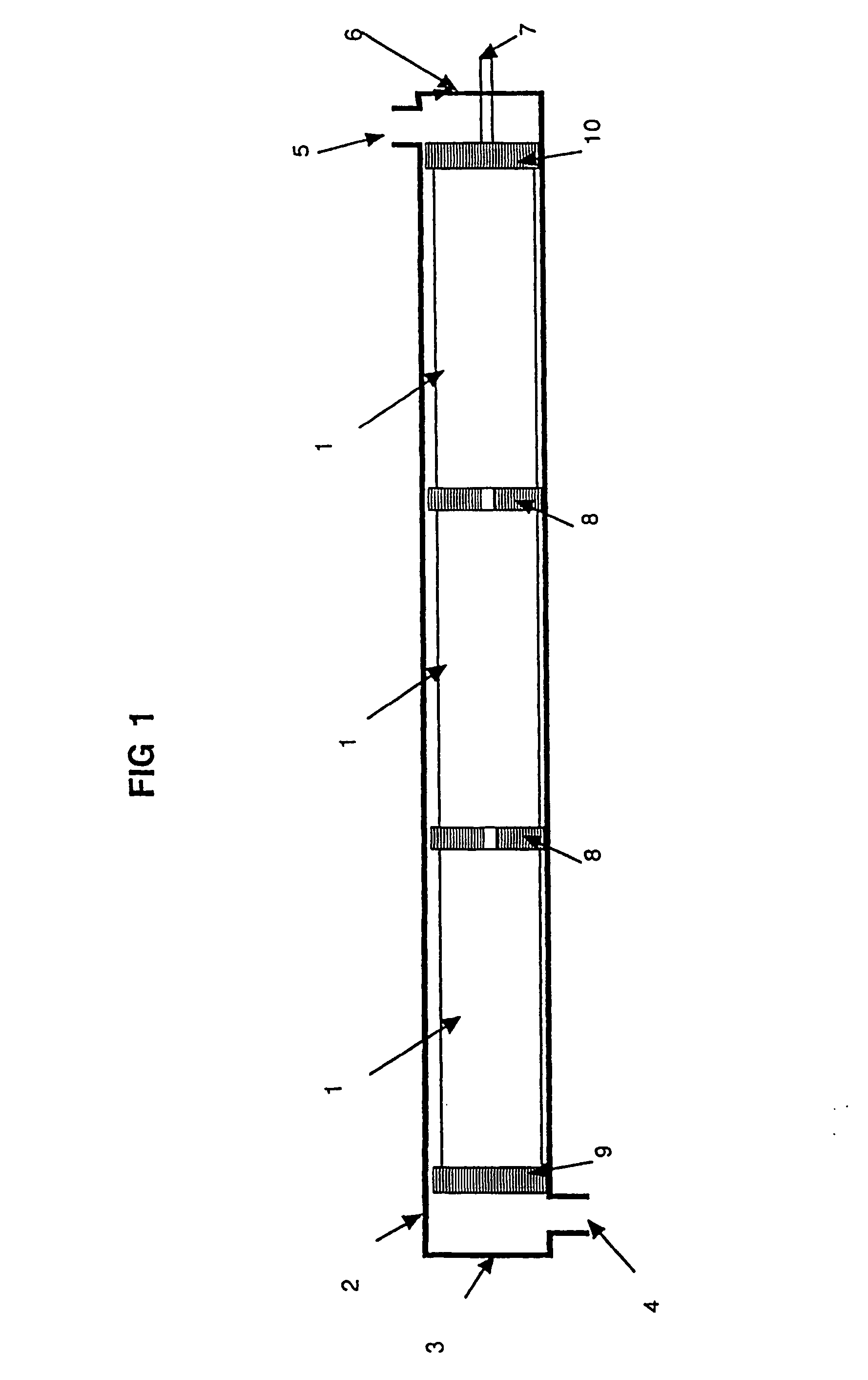 Spiral wound membrane element and a process for preventing telescoping of the filter element