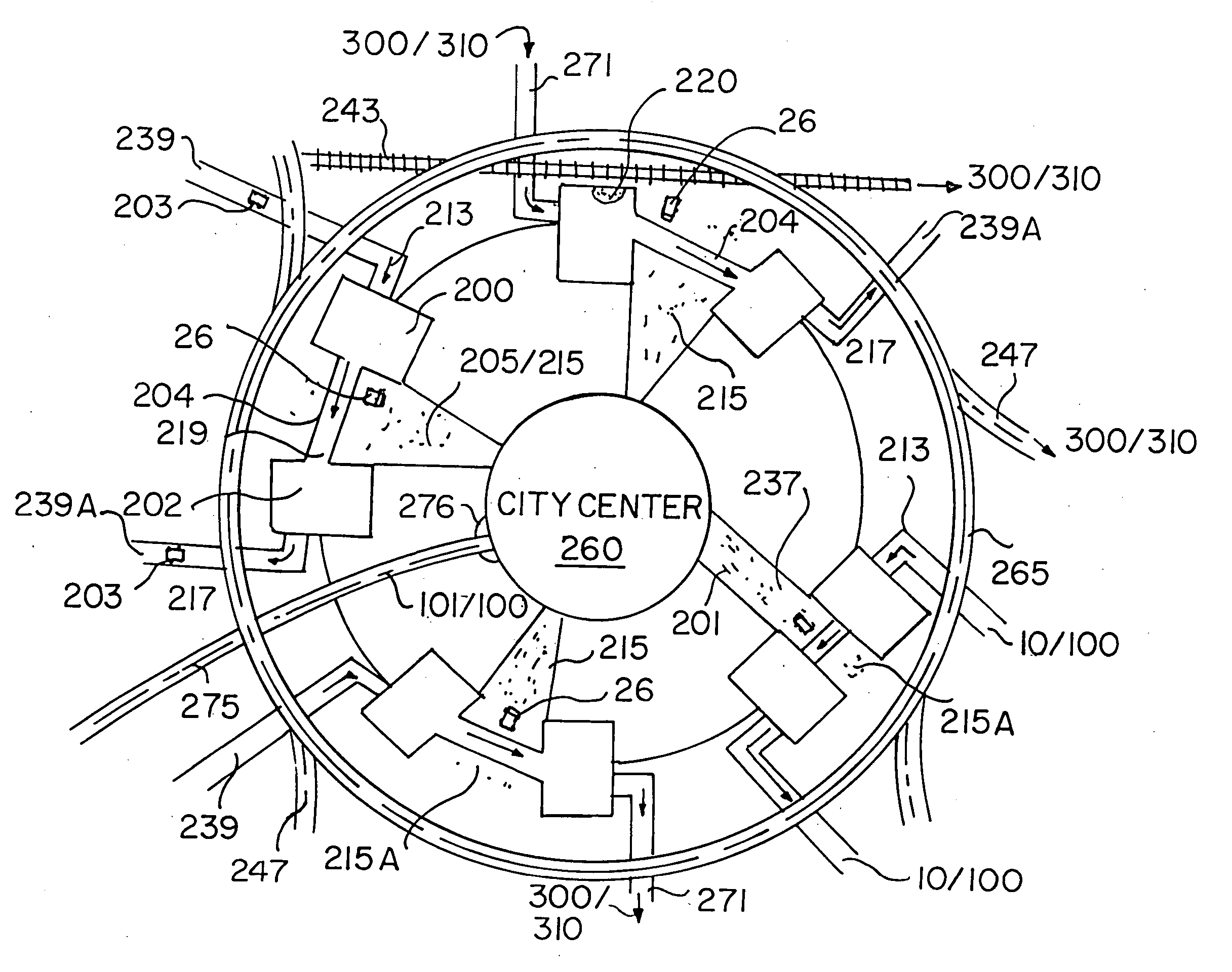 Community intermodal transit system