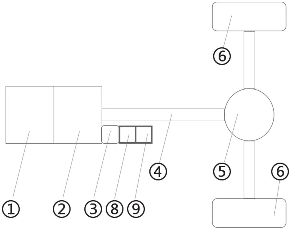 Three-in-one device for realizing low-speed braking energy recovery