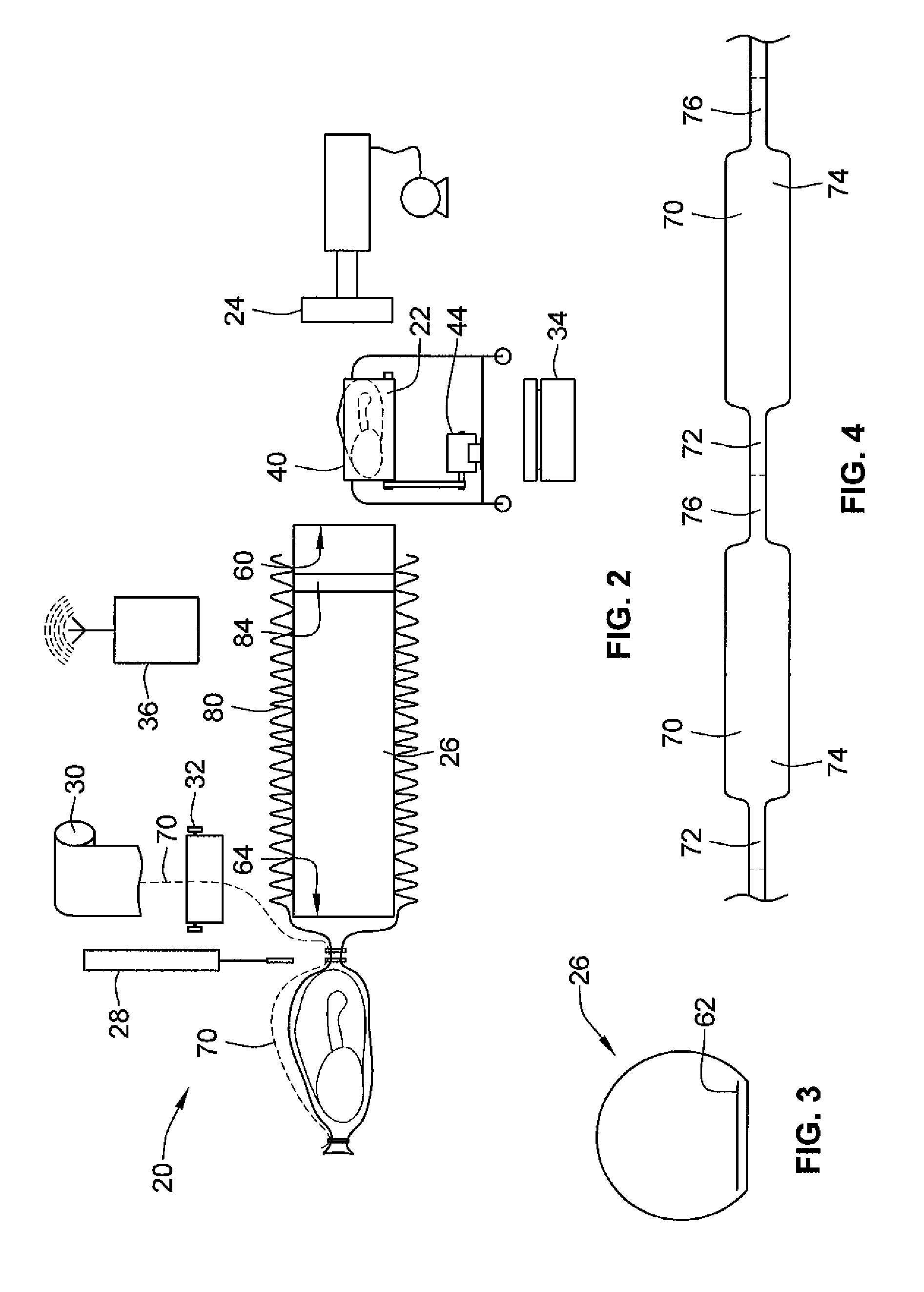 Method for enclosing products in a package having a handle