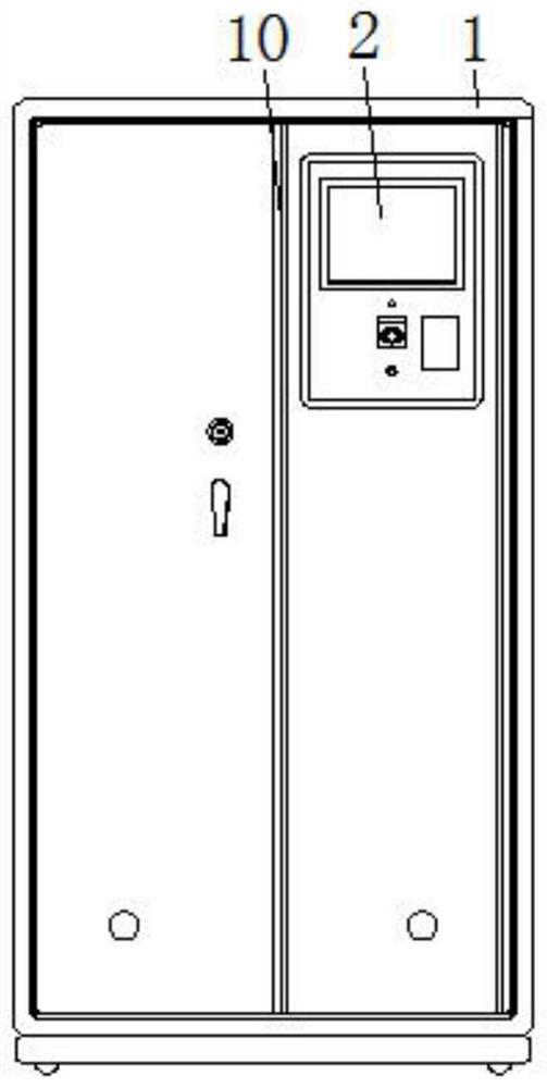 Protection structure of data storage device for 5G equipment and use method of protection structure