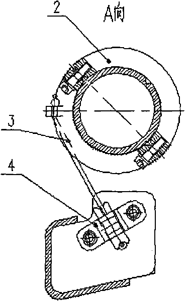 Interlocking device of vehicle emergency escape system