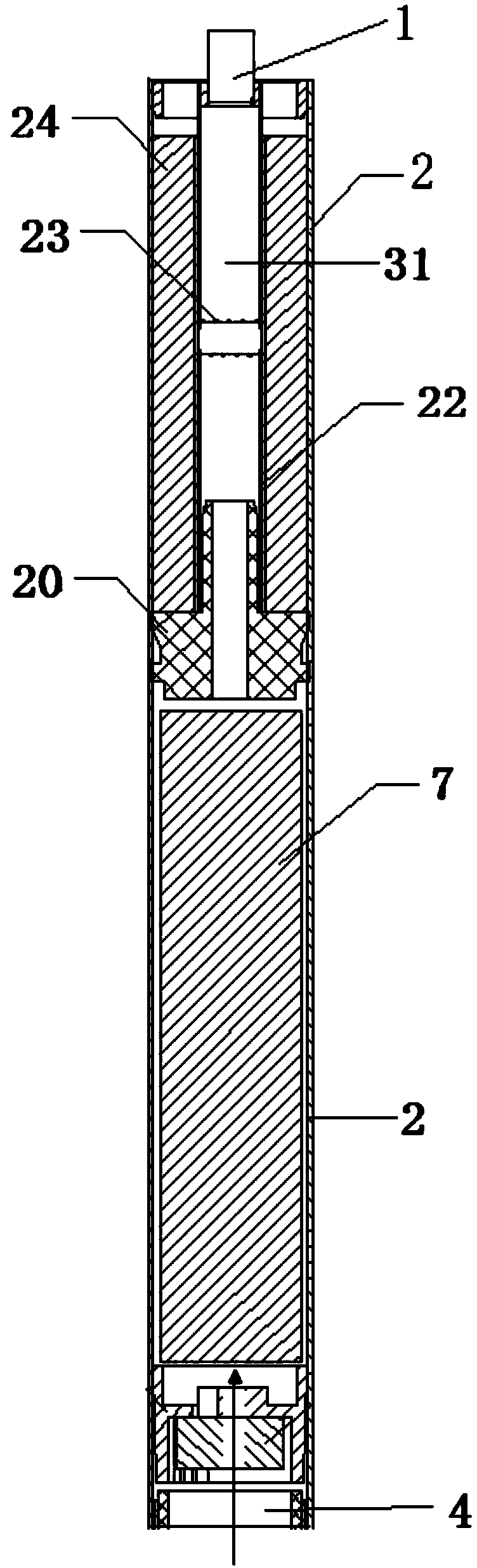 Double-filter-cavity tar-reducing electronic cigarette