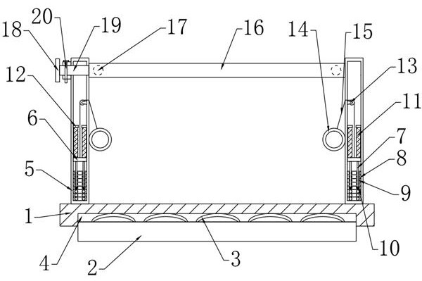 A multi-arm lifting device for physical education