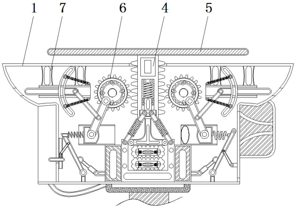 A monitoring camera device with the effect of improving camera clarity