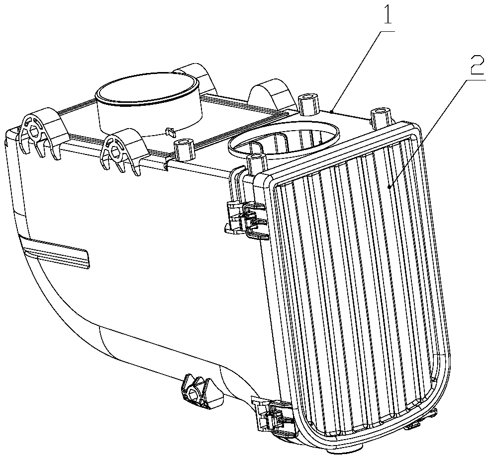 Air filter and its sealing method