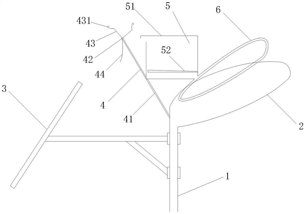 A led street light with automatic heat dissipation