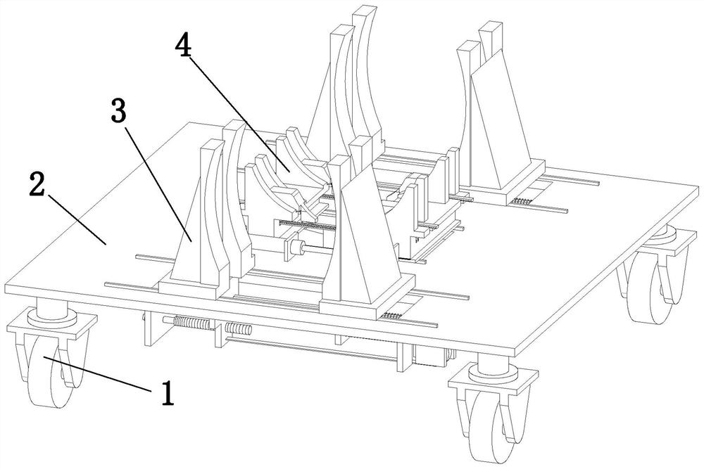 Chemical industry reaction still transfer transporting device