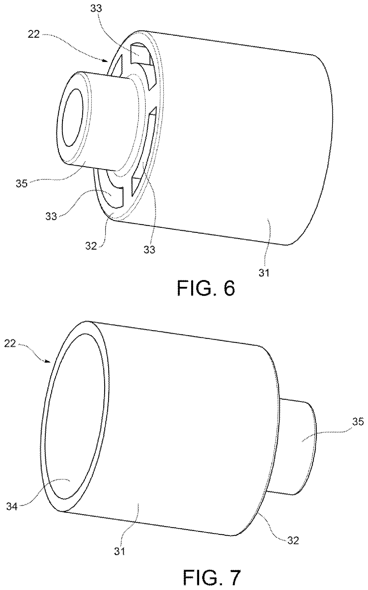 Filtering device for damping vibrations in a conduit of a hydraulic actuation system for disengaging a clutch