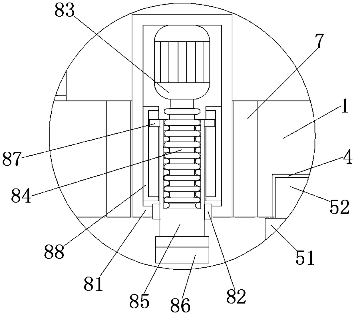 Clamping device for machining medical bur