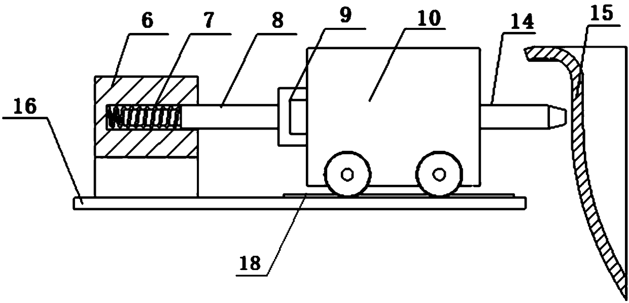 Seal head leveling tracking cutting device