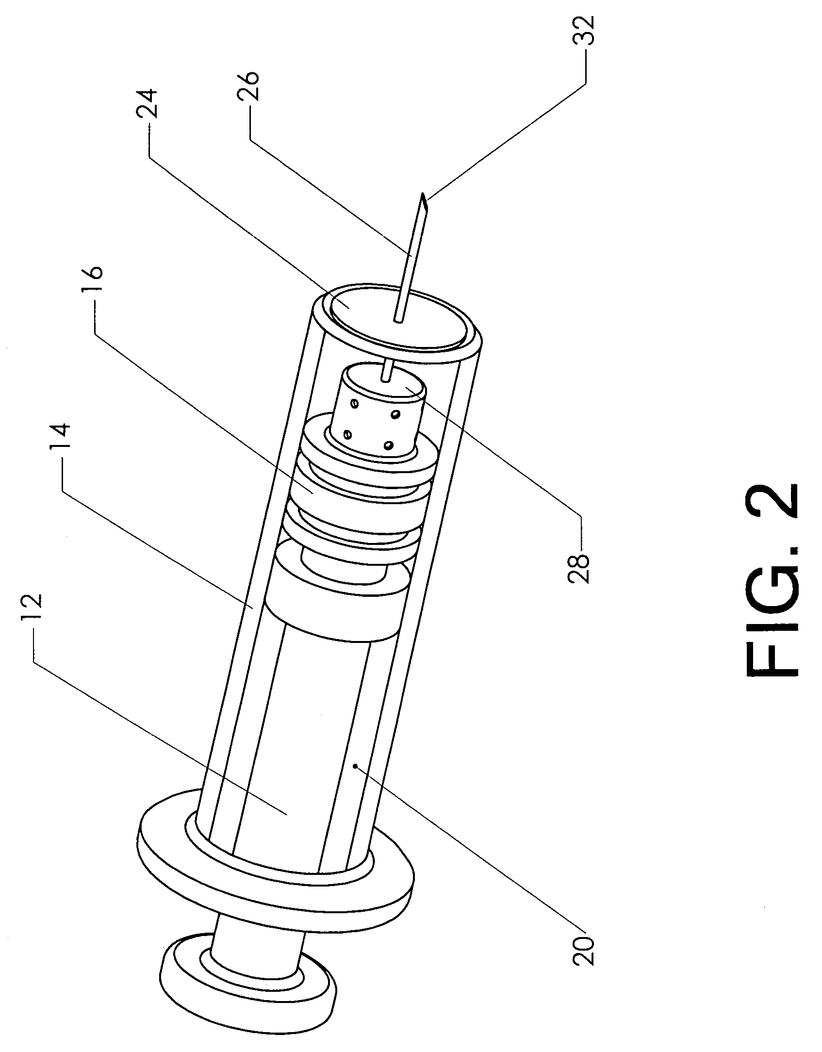 Safety drug-injecting device with traveling hypodermic or intramuscular needle